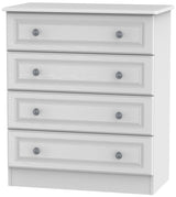 Pembroke Wardrobe, 3 Drawer Bedside & 4 Drawer Chest - Welcome Furniture