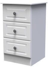 Pembroke Wardrobe, 3 Drawer Bedside & 4 Drawer Chest - Welcome Furniture