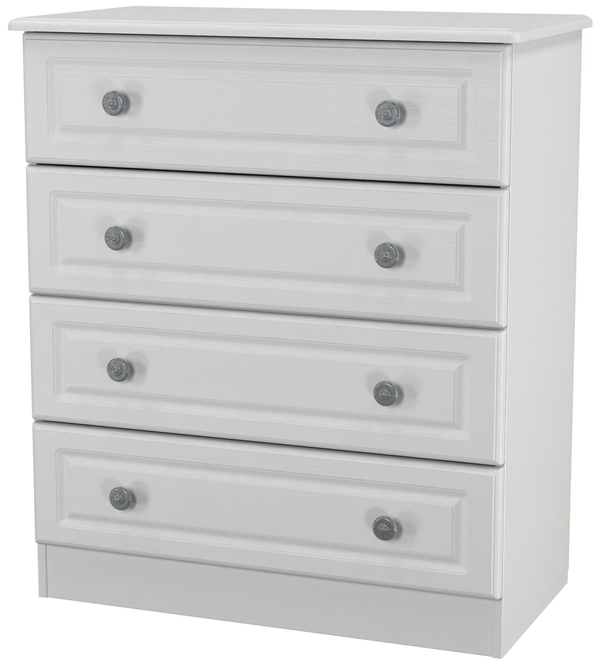 Pembroke Wardrobe, 3 Drawer Bedsides & 4 Drawer Chest - Welcome Furniture