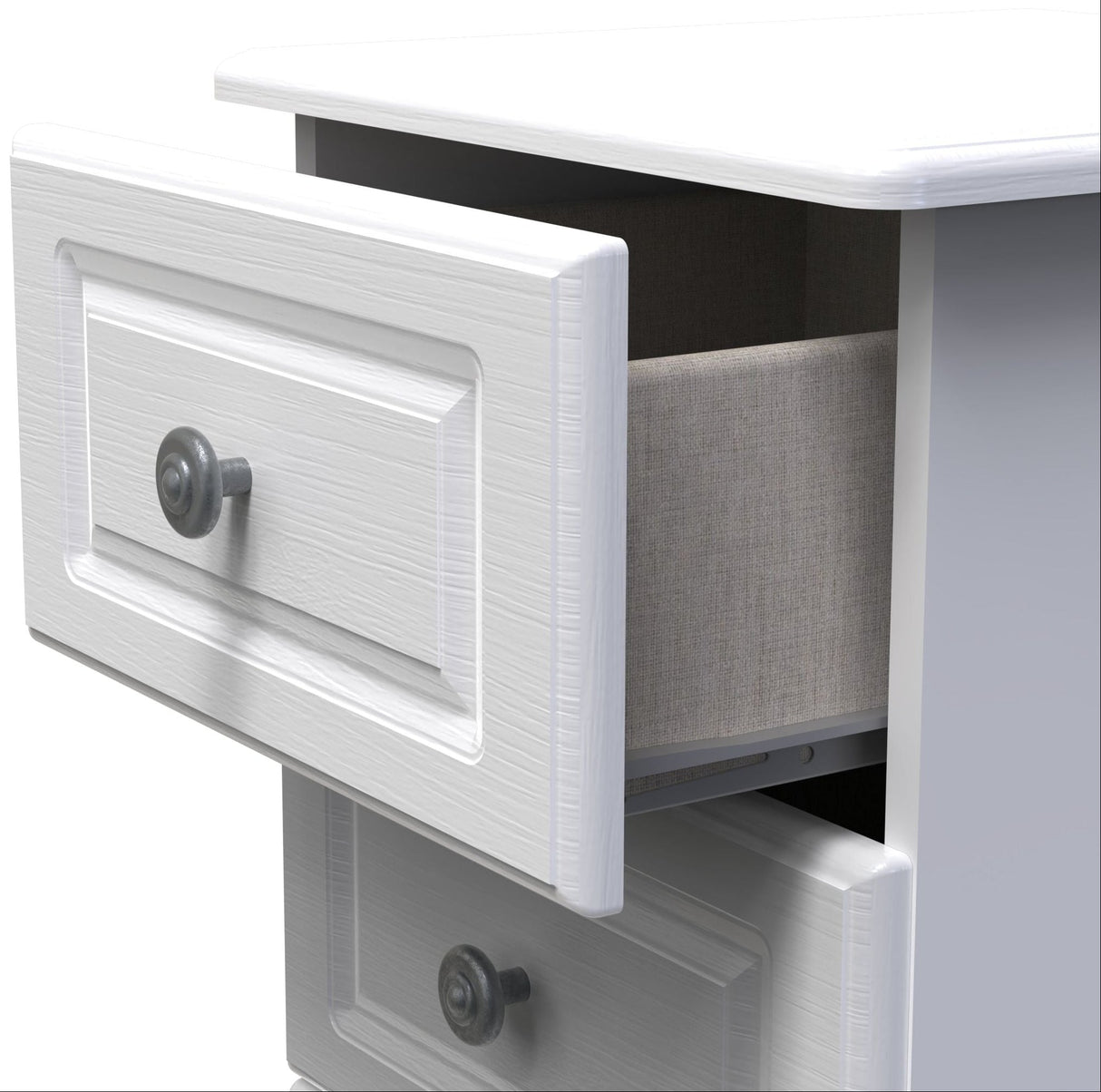 Pembroke Wardrobe, 3 Drawer Bedsides & 4 Drawer Chest - Welcome Furniture