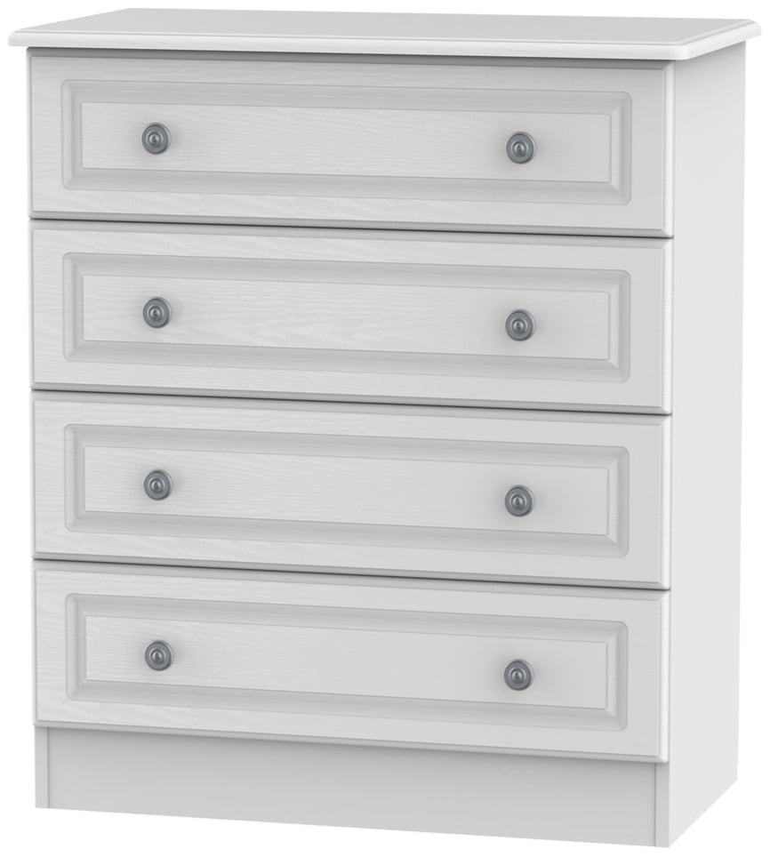 Pembroke Wardrobe, 3 Drawer Bedsides & 4 Drawer Chest - Welcome Furniture