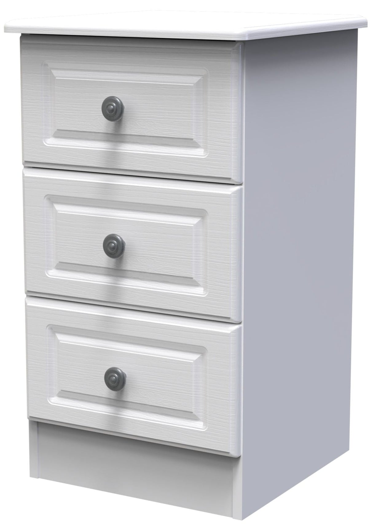 Pembroke Wardrobe, 3 Drawer Bedsides & 4 Drawer Chest - Welcome Furniture