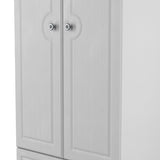 Pembroke Wardrobe, 3 Drawer Bedsides & 6 Drawer Chest - Welcome Furniture