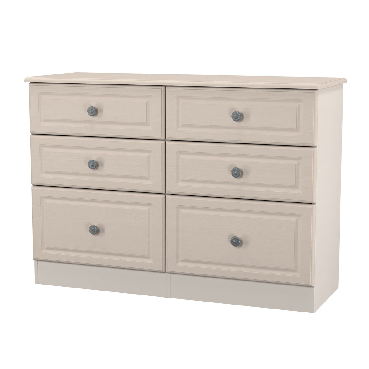 Pembroke Wardrobe, 3 Drawer Bedsides & 6 Drawer Chest - Welcome Furniture