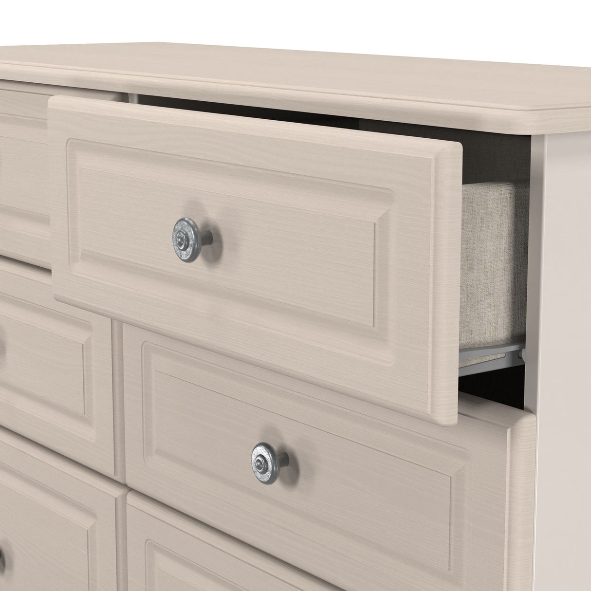 Pembroke Wardrobe, 3 Drawer Bedsides & 6 Drawer Chest - Welcome Furniture