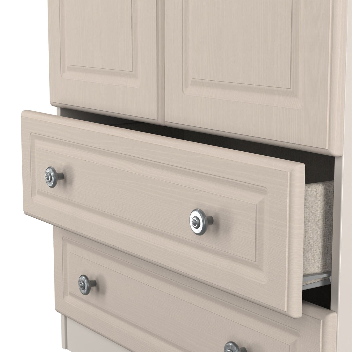 Pembroke Wardrobe, 3 Drawer Bedsides & 6 Drawer Chest - Welcome Furniture