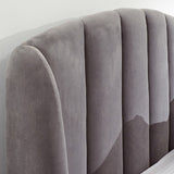 Pettine Velvet Ottoman Bed - GFW