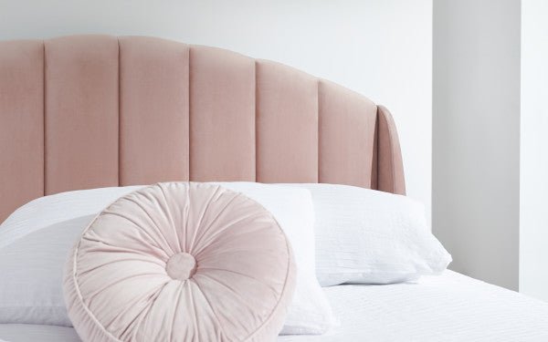 Pettine Velvet Ottoman Bed - GFW