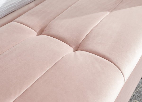 Pettine Velvet Ottoman Storage Bench - GFW