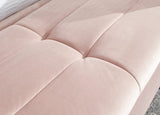 Pettine Velvet Ottoman Storage Bench - GFW