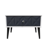 Pixel 1 Drawer Midi Chest with Dark Scandinavian Legs - Welcome Furniture