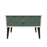 Pixel 1 Drawer Midi Chest with Dark Scandinavian Legs - Welcome Furniture