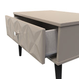 Pixel 1 Drawer Midi Chest with Dark Scandinavian Legs - Welcome Furniture