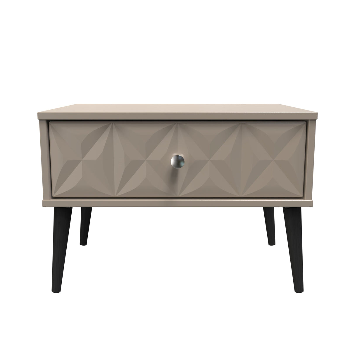 Pixel 1 Drawer Midi Chest with Dark Scandinavian Legs - Welcome Furniture