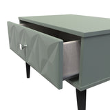 Pixel 1 Drawer Midi Chest with Dark Scandinavian Legs - Welcome Furniture