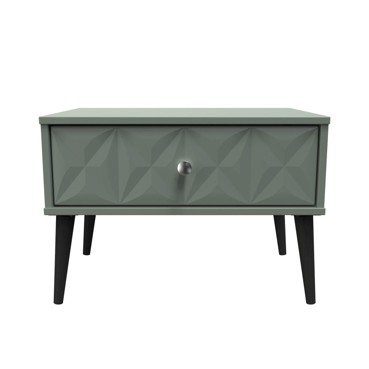 Pixel 1 Drawer Midi Chest with Dark Scandinavian Legs - Welcome Furniture