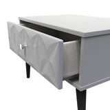 Pixel 1 Drawer Midi Chest with Dark Scandinavian Legs - Welcome Furniture