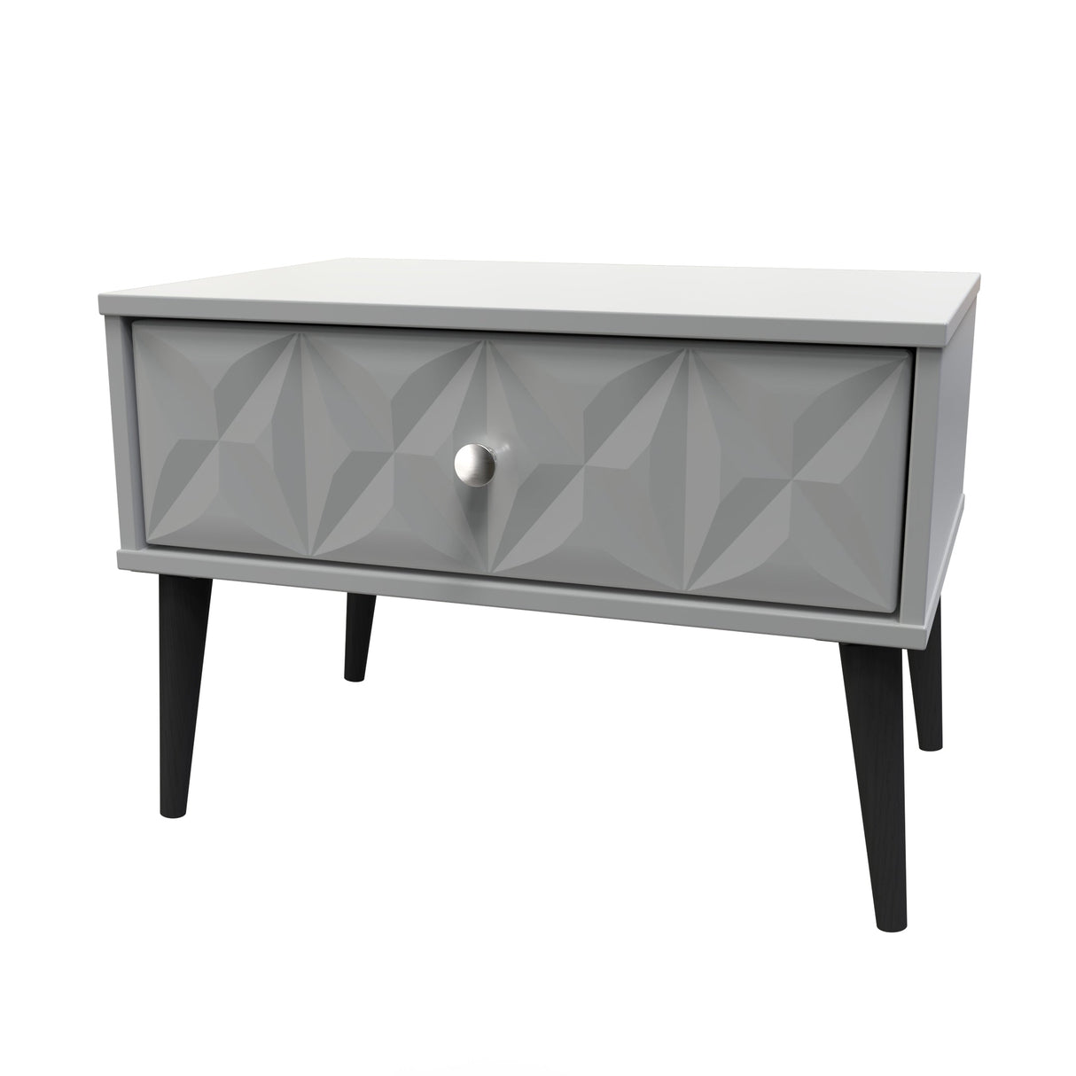 Pixel 1 Drawer Midi Chest with Dark Scandinavian Legs - Welcome Furniture
