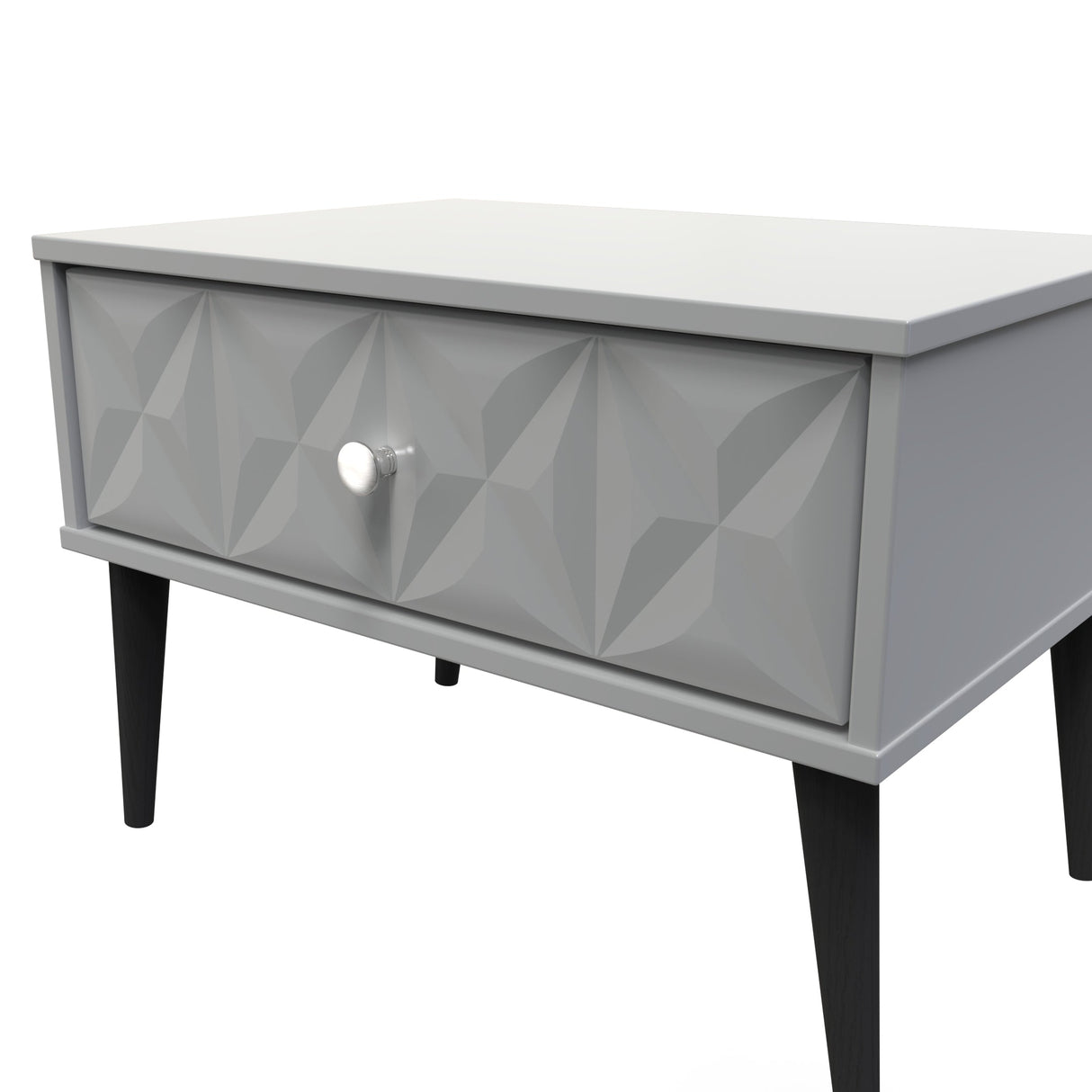 Pixel 1 Drawer Midi Chest with Dark Scandinavian Legs - Welcome Furniture