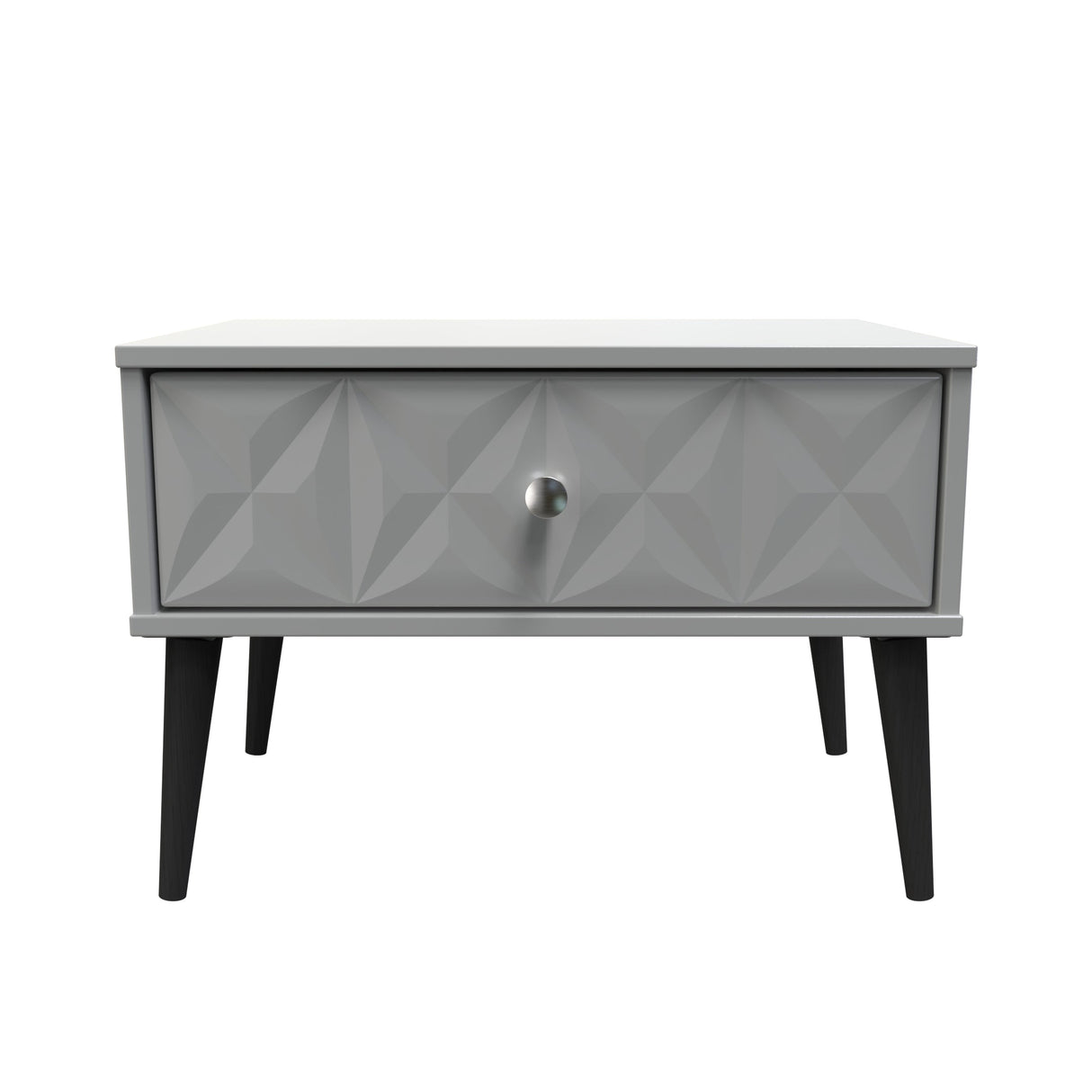 Pixel 1 Drawer Midi Chest with Dark Scandinavian Legs - Welcome Furniture
