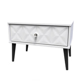 Pixel 1 Drawer Midi Chest with Dark Scandinavian Legs - Welcome Furniture