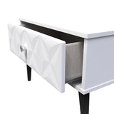 Pixel 1 Drawer Midi Chest with Dark Scandinavian Legs - Welcome Furniture