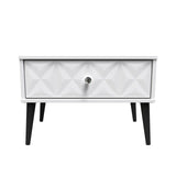 Pixel 1 Drawer Midi Chest with Dark Scandinavian Legs - Welcome Furniture