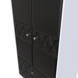 Pixel 2 Door 2 Drawer Wardrobe - Welcome Furniture