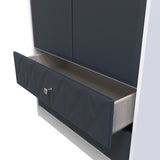 Pixel 2 Door 2 Drawer Wardrobe - Welcome Furniture