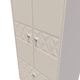 Pixel 2 Door 2 Drawer Wardrobe - Welcome Furniture