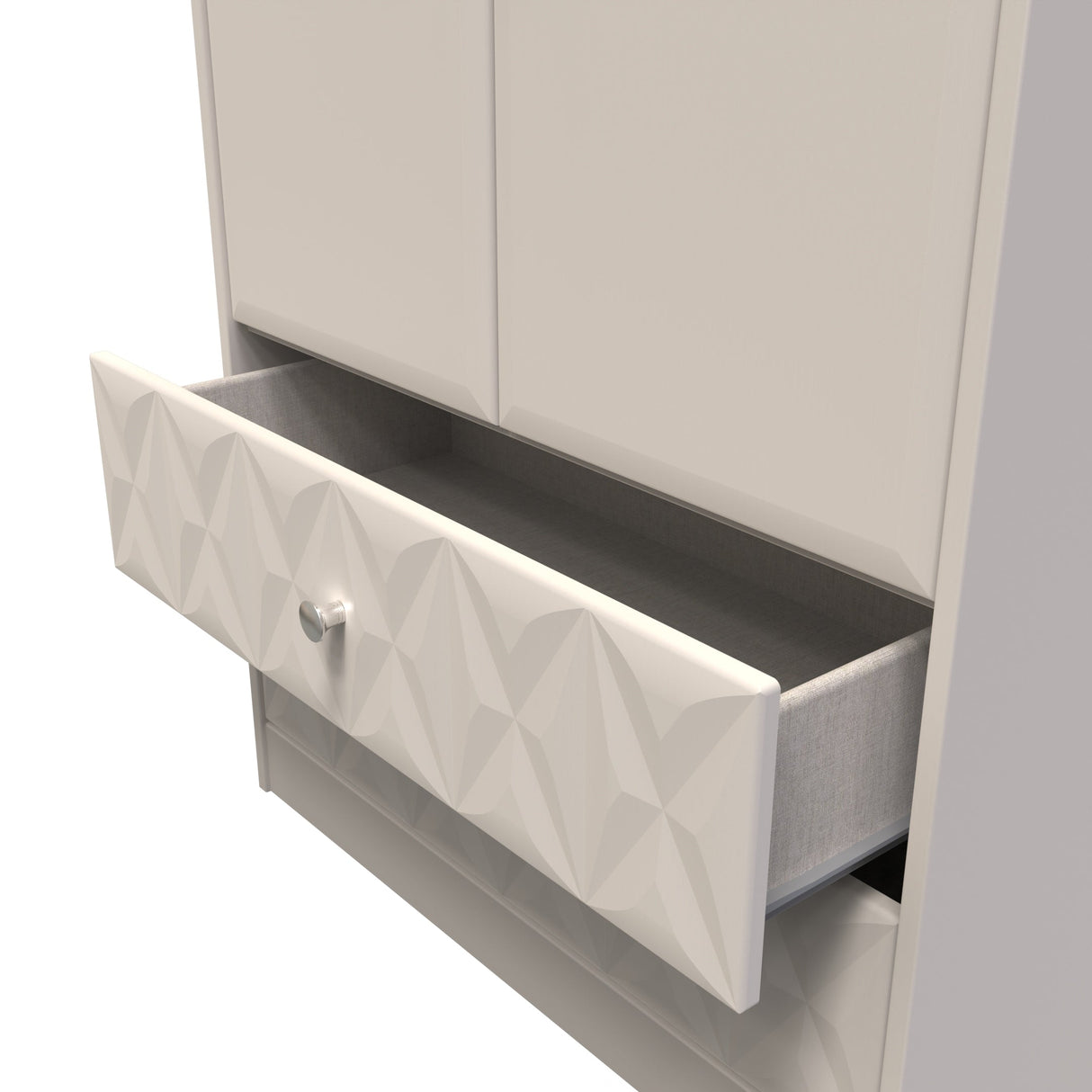 Pixel 2 Door 2 Drawer Wardrobe - Welcome Furniture