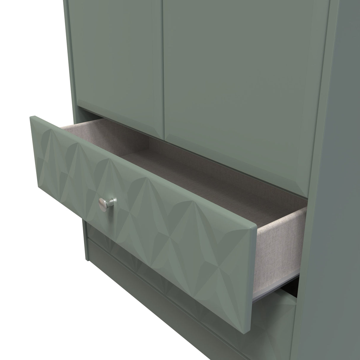 Pixel 2 Door 2 Drawer Wardrobe - Welcome Furniture