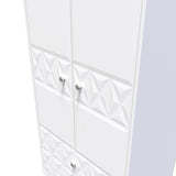 Pixel 2 Door 2 Drawer Wardrobe - Welcome Furniture
