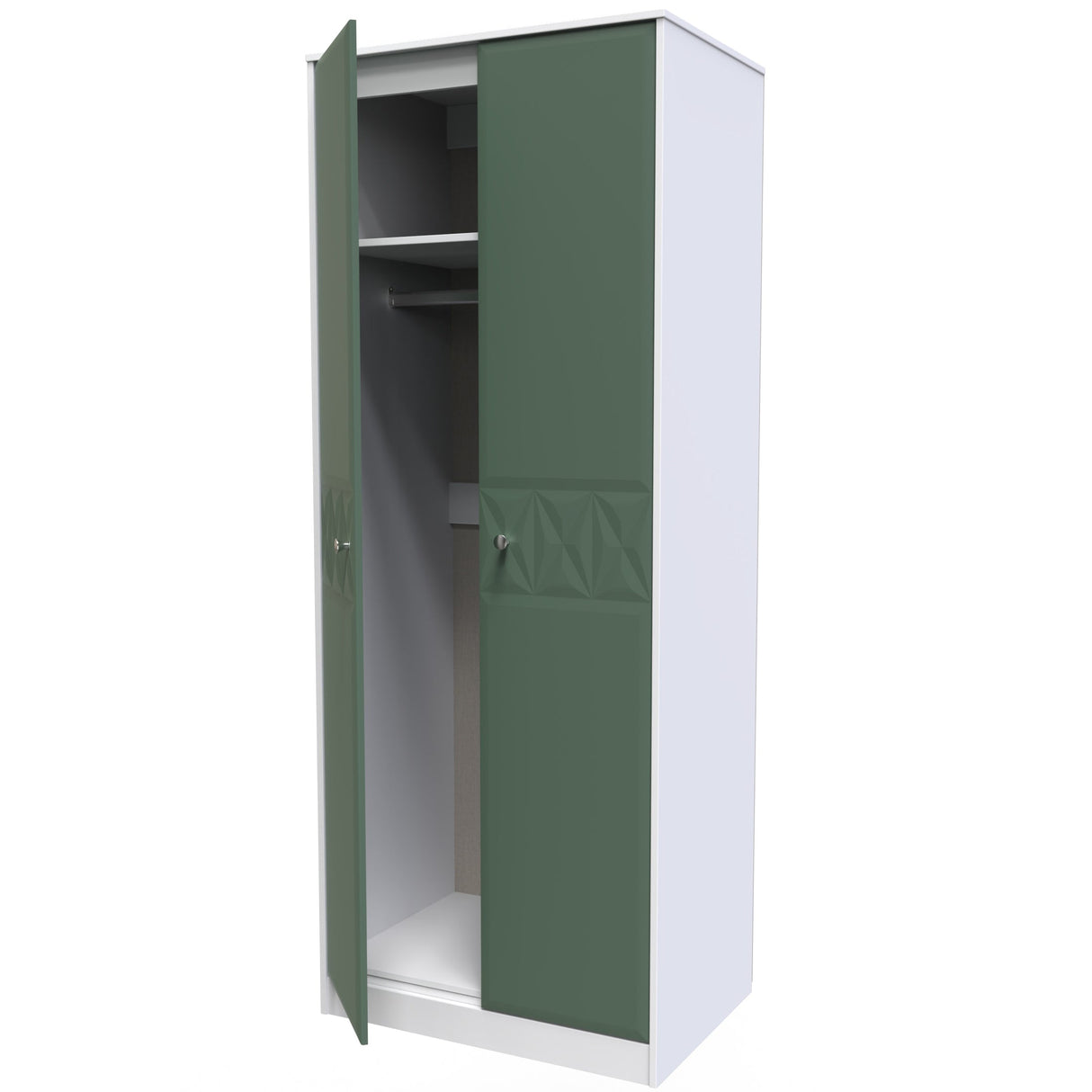 Pixel 2 Door Wardrobe - Welcome Furniture
