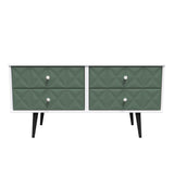 Pixel 4 Drawer Bed Box with Dark Scandinavian Legs - Welcome Furniture