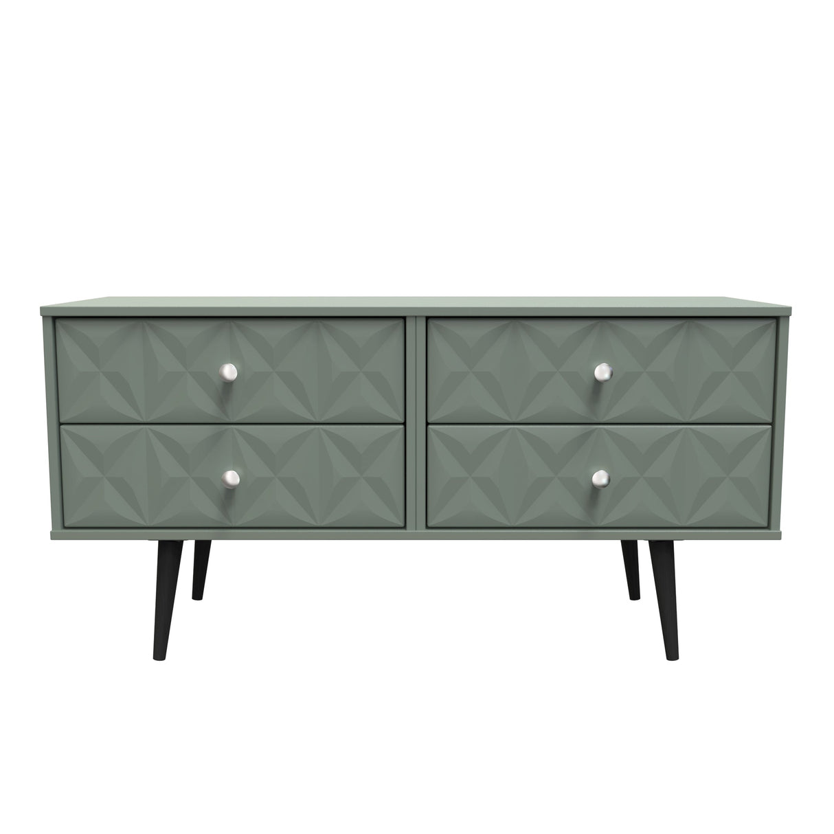 Pixel 4 Drawer Bed Box with Dark Scandinavian Legs - Welcome Furniture