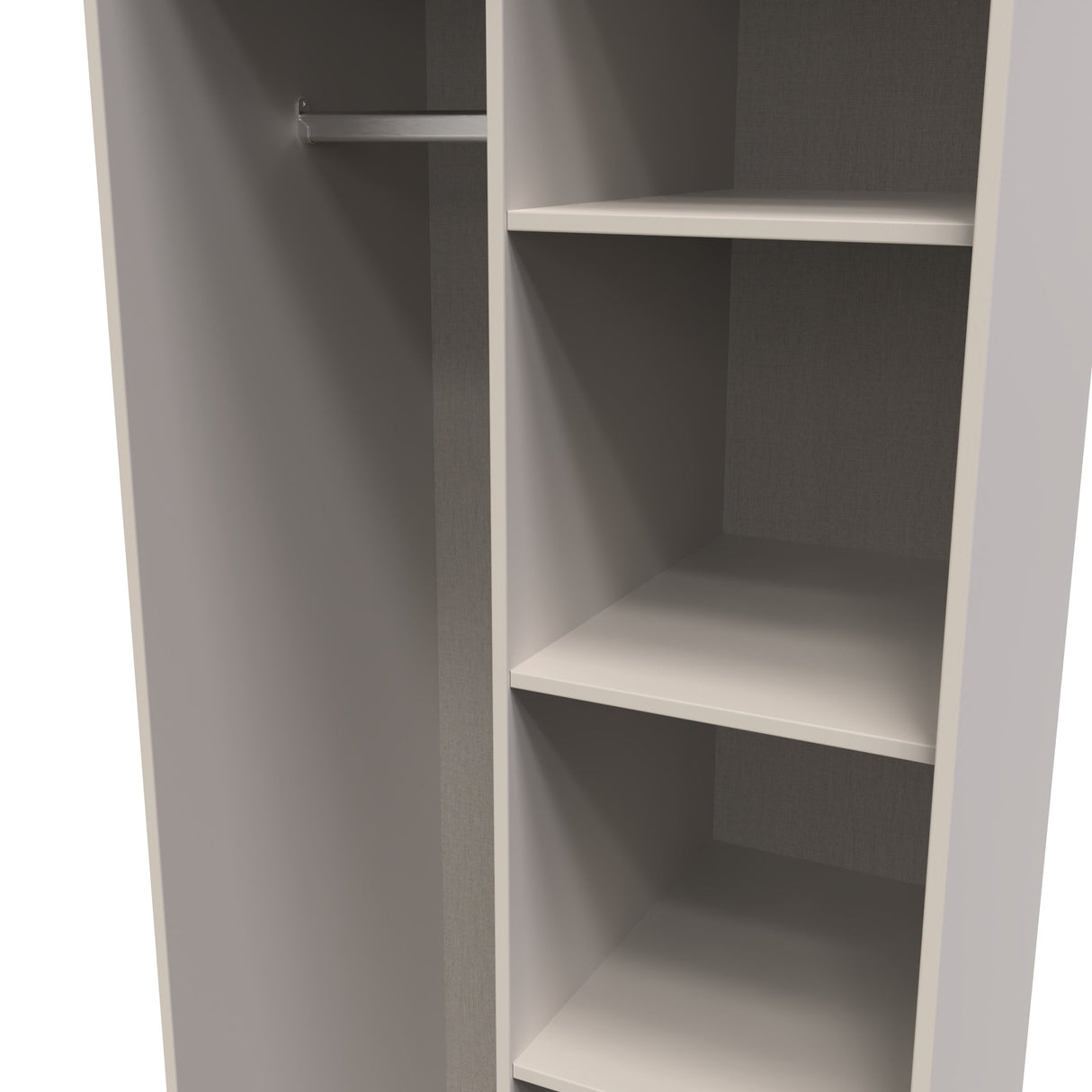 Pixel Kashmir Matt Open Shelf Wardrobe - Welcome Furniture