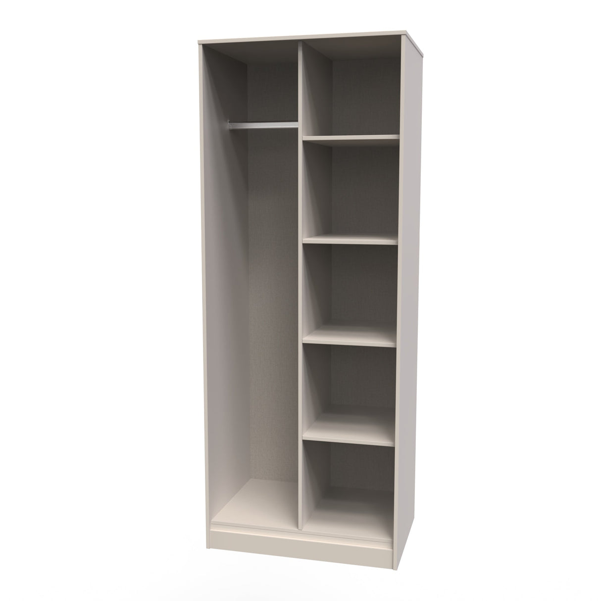Pixel Kashmir Matt Open Shelf Wardrobe - Welcome Furniture