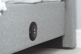 Plaza Fabric TV Storage Bed - Birlea