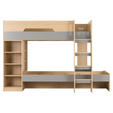 Pluto Single 3ft Bunk Bed With Storage - Seconique