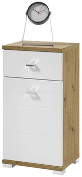 Pool 1 Door 1 Drawer Bathroom Storage Cabinet - Julian Bowen