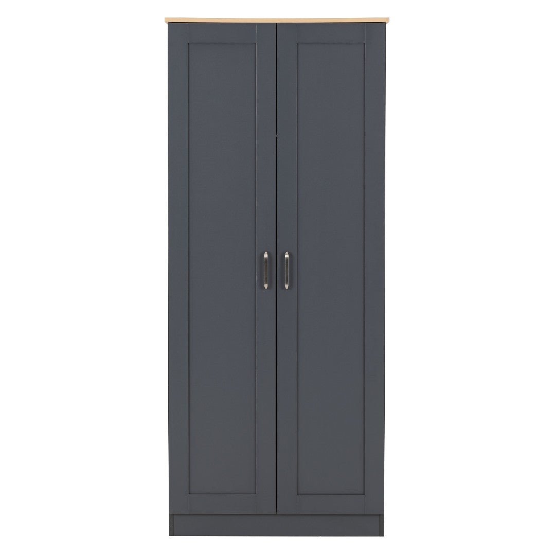 Portland 2 Door Wardrobe - Seconique