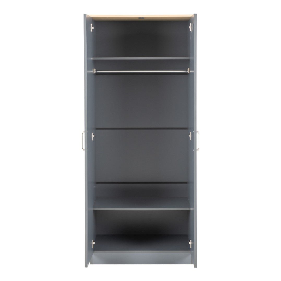Portland 2 Door Wardrobe - Seconique