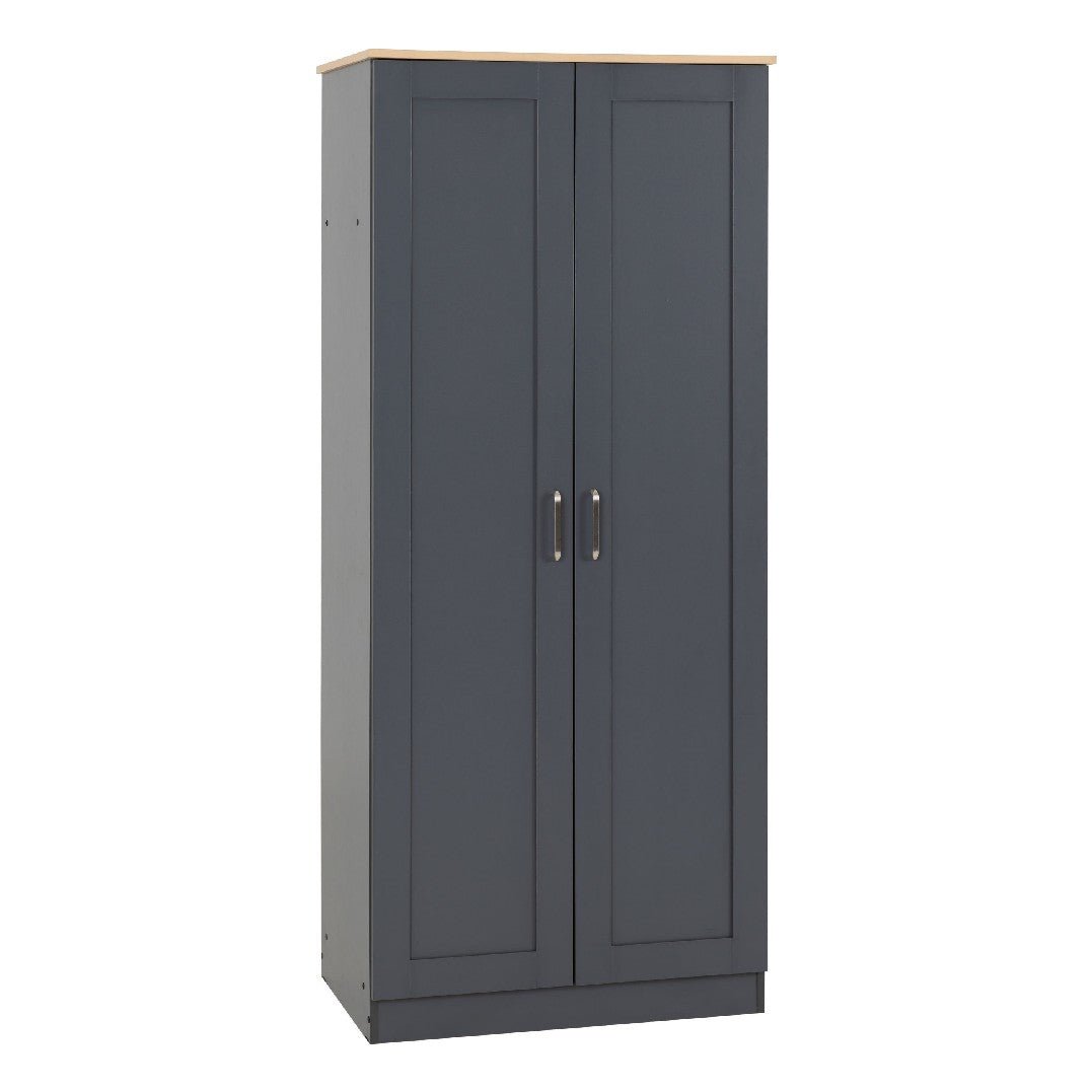 Portland 2 Door Wardrobe - Seconique