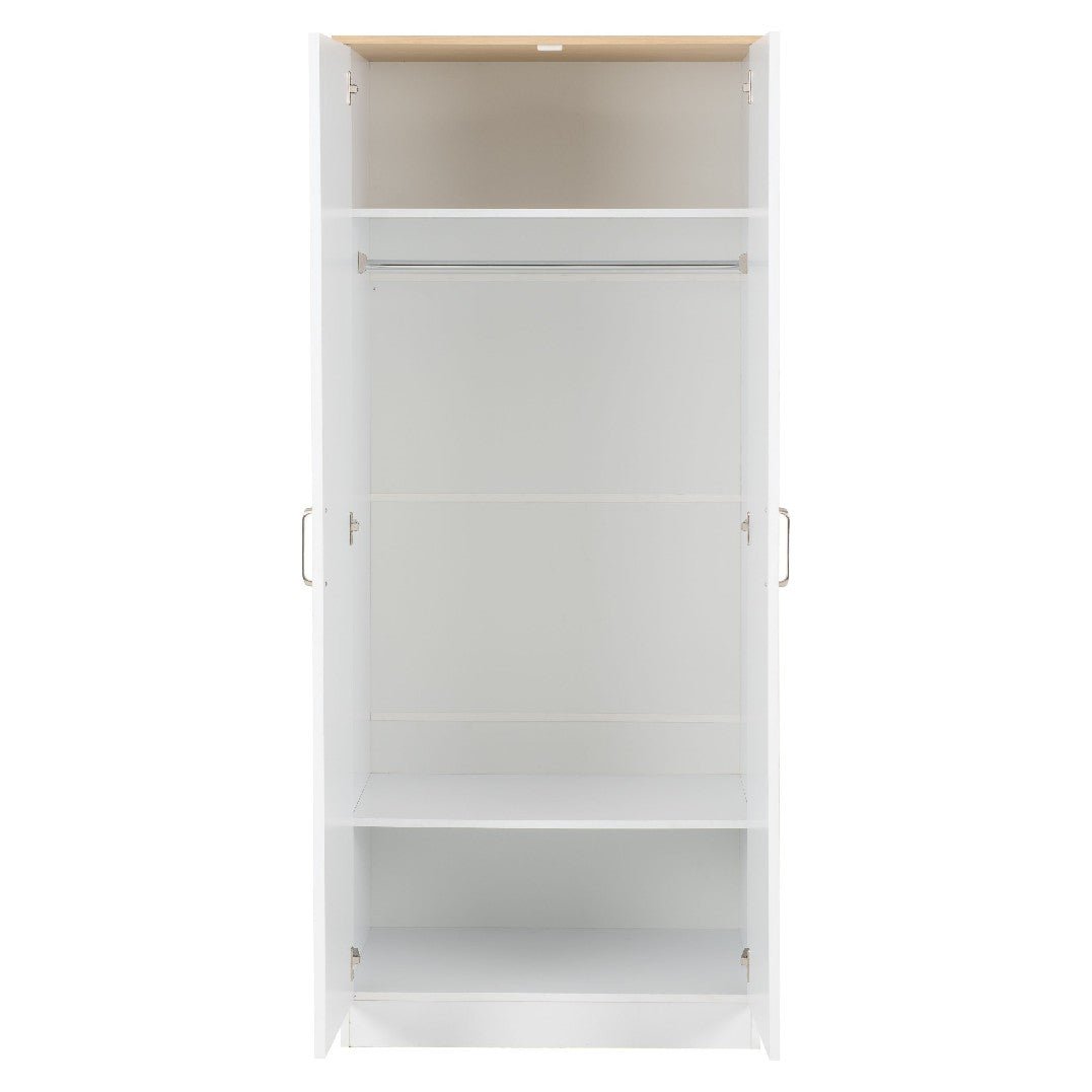 Portland 2 Door Wardrobe - Seconique