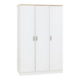 Portland 3 Door Triple Wardrobe - Seconique