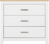 Portland 3 Drawer Chest - Seconique