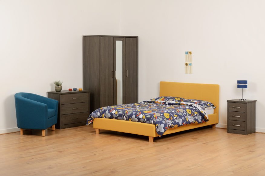 Prado Fabric Bed Frame - Seconique
