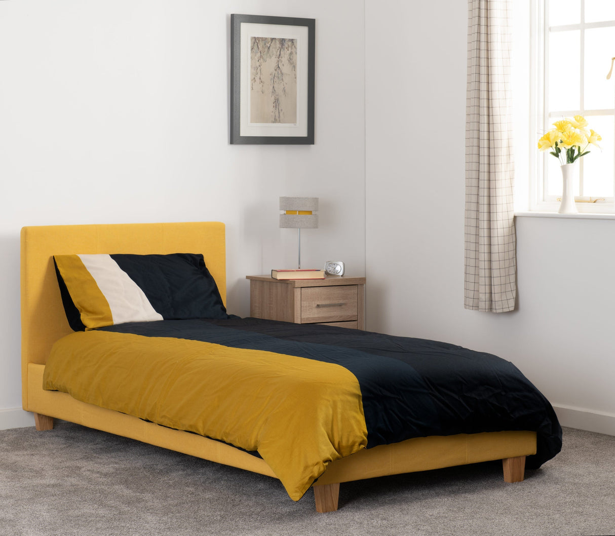 Prado Fabric Bed Frame - Seconique
