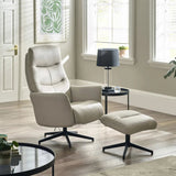 Priya Reclining Chair with Foot Stool - Julian Bowen